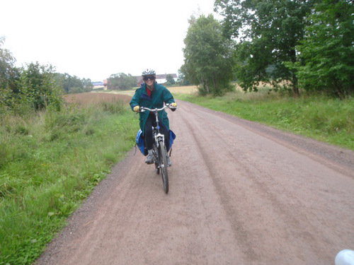 A backroad into Motala.